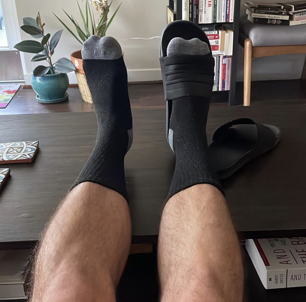 For Bare Feet | Underwear & Socks | New York Giants Rave Stripped Crew
